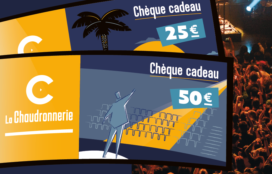 chèques cadeaux spectacles la chaudronnerie