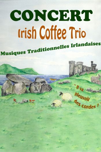 Irish coffee affiche chaudronnerie